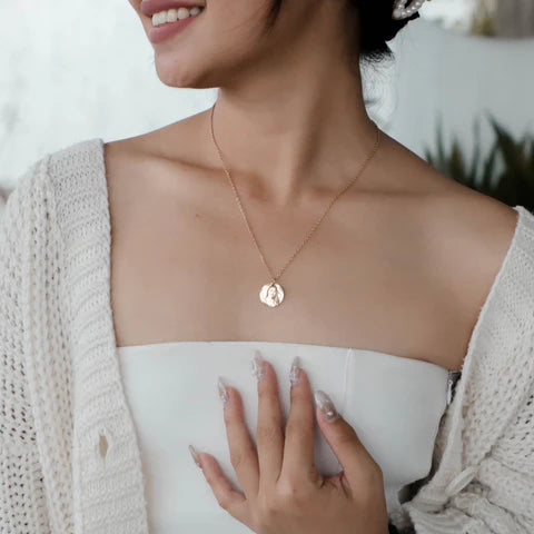 ✨ Kişiye Özel Lazer Çizim Fotoğraflı Kolye✨