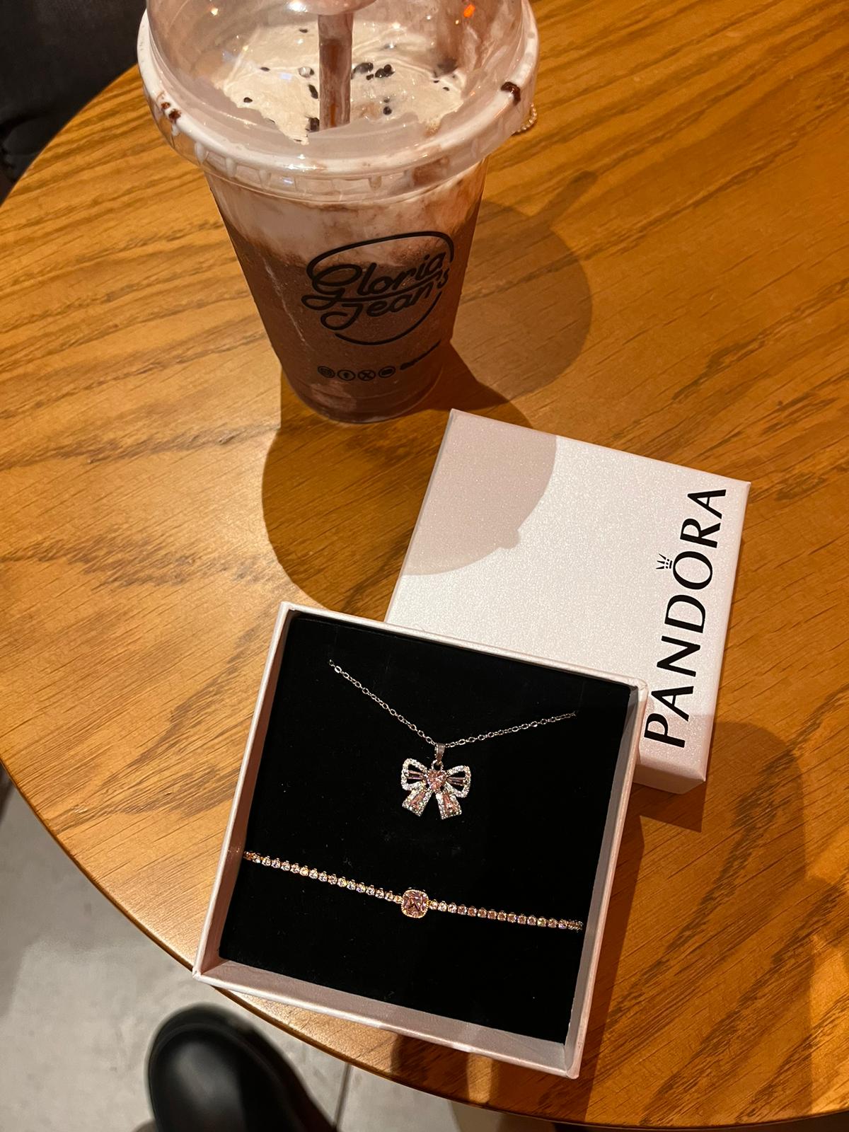 Pandora Kutusu ve Çantasında Kurdale kolye+bileklik