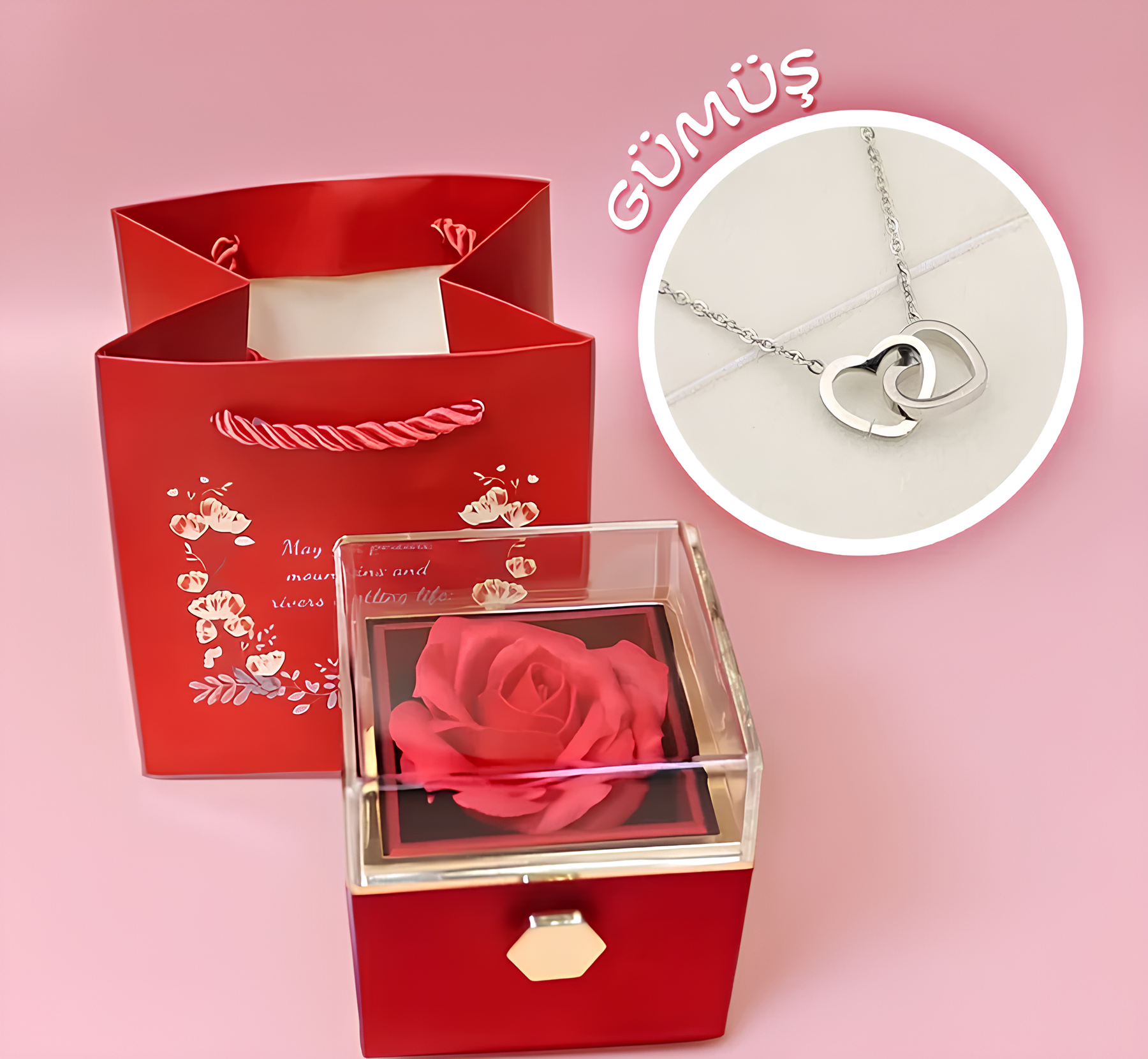 Luqay™ SONSUZ GÜL KUTUSU